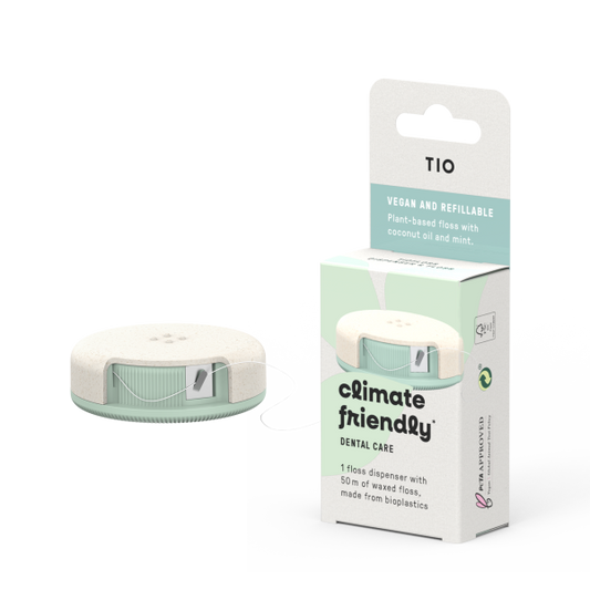 TIOFLOSS Bio-based Vegan Flosdraad Met Mint Smaak